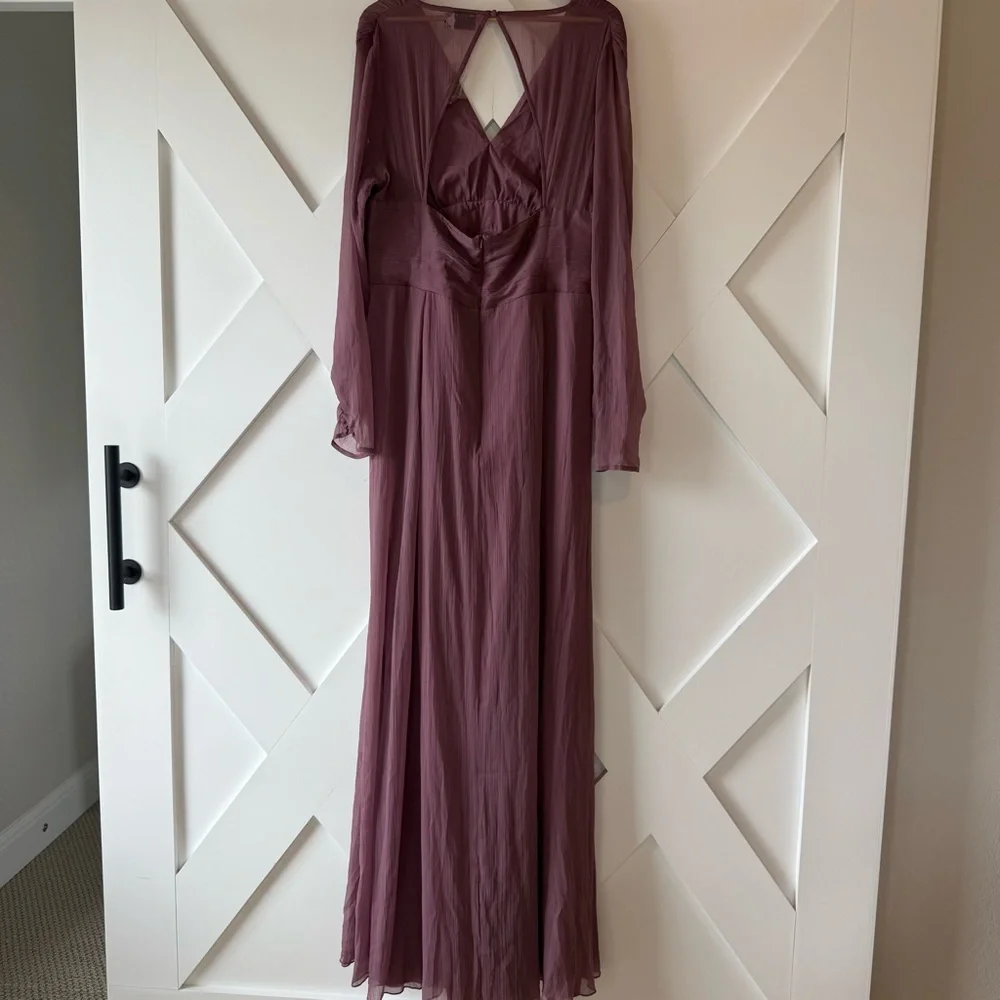 ASOS Design bridesmaid ruched waist maxi dress - Picture 10 of 11